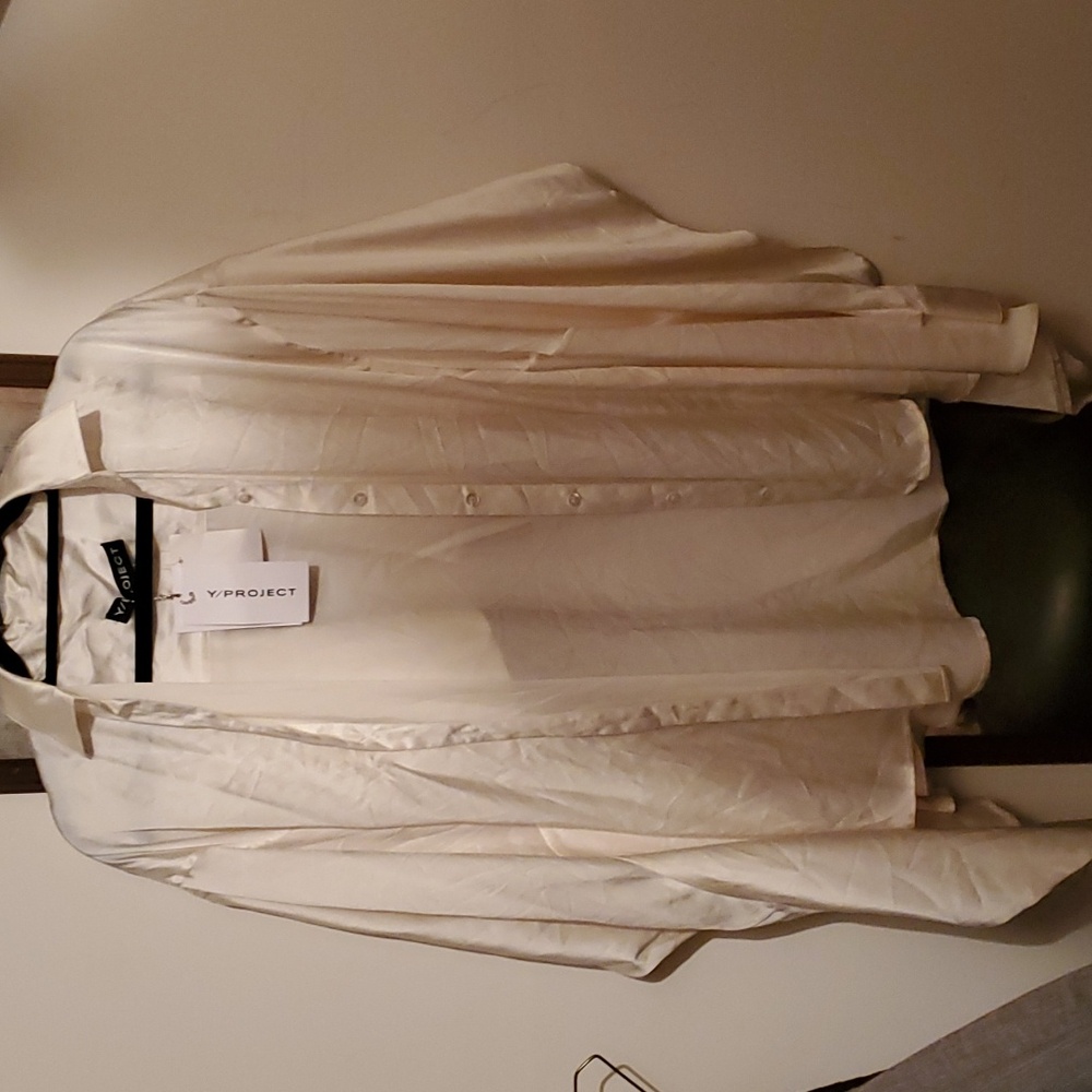 Sz M NWT $1295 Y/Project oversized wing sleeve blouse
